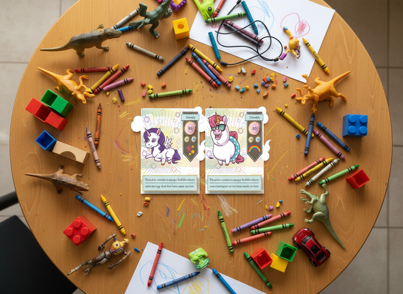 Looking for My Little Pony Style Cards? Try This Girl-Power Unicorn Cards!