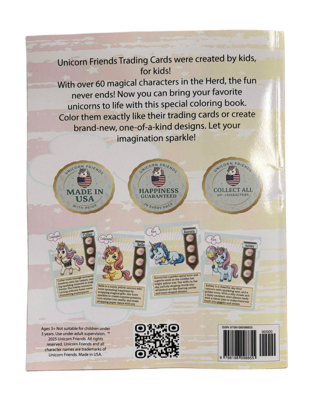 Unicorn Friends Magical Coloring Book