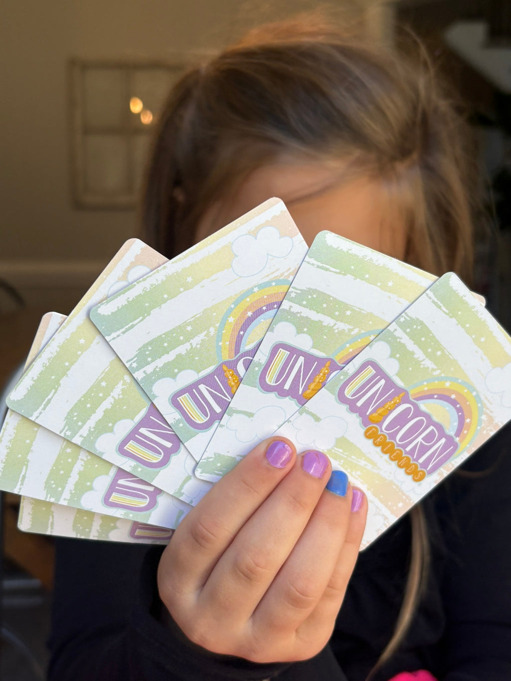 Unicorn Friends Party Pack- 10 Individual Packs of Cards