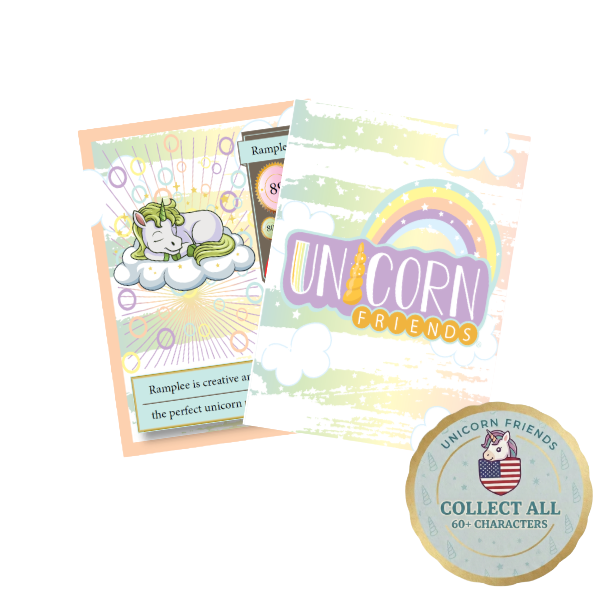 Unicorn Friends MISPRINT 15 Card Pack