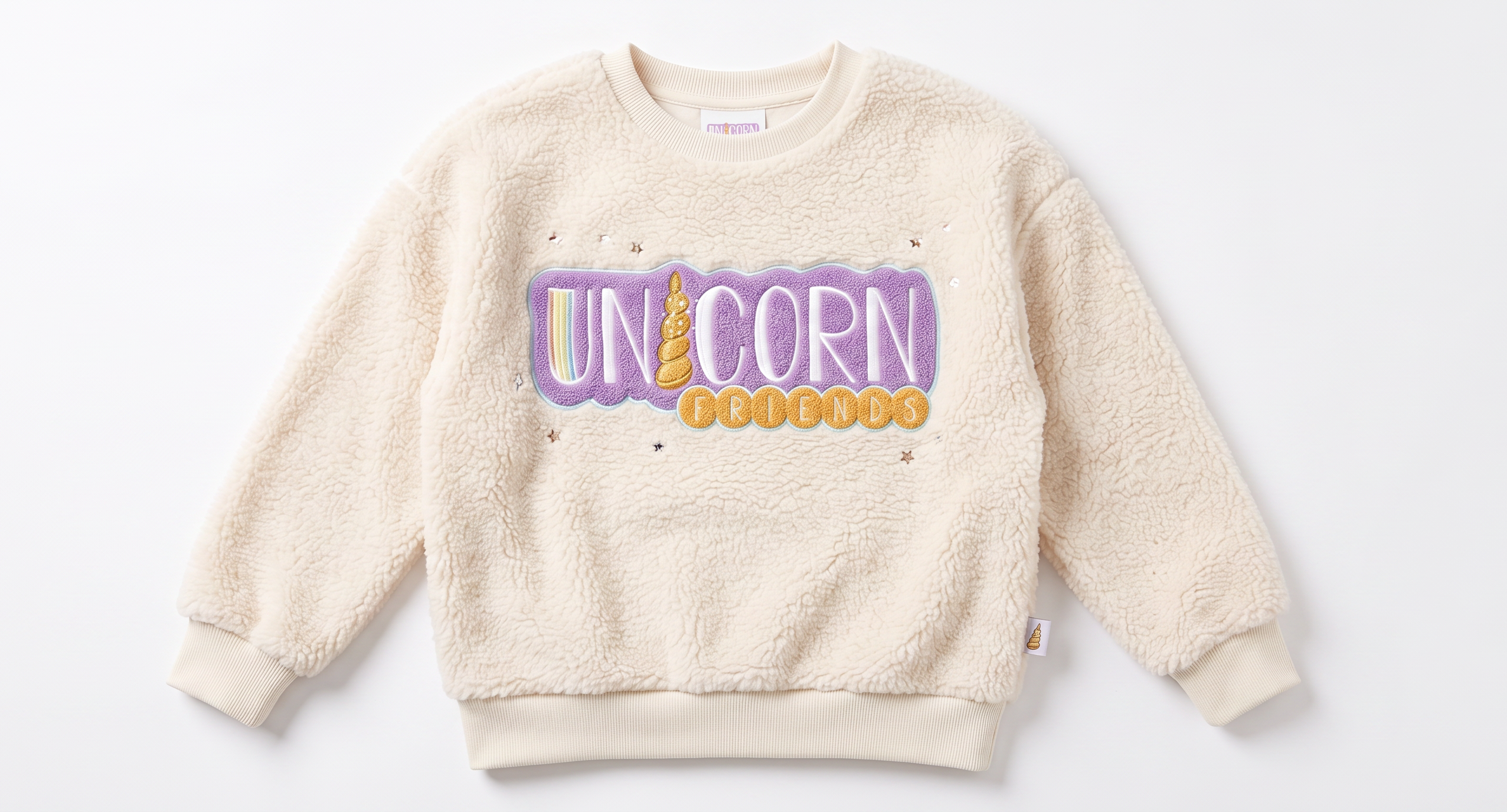 Unicorn Friends Plush Sweatshirt