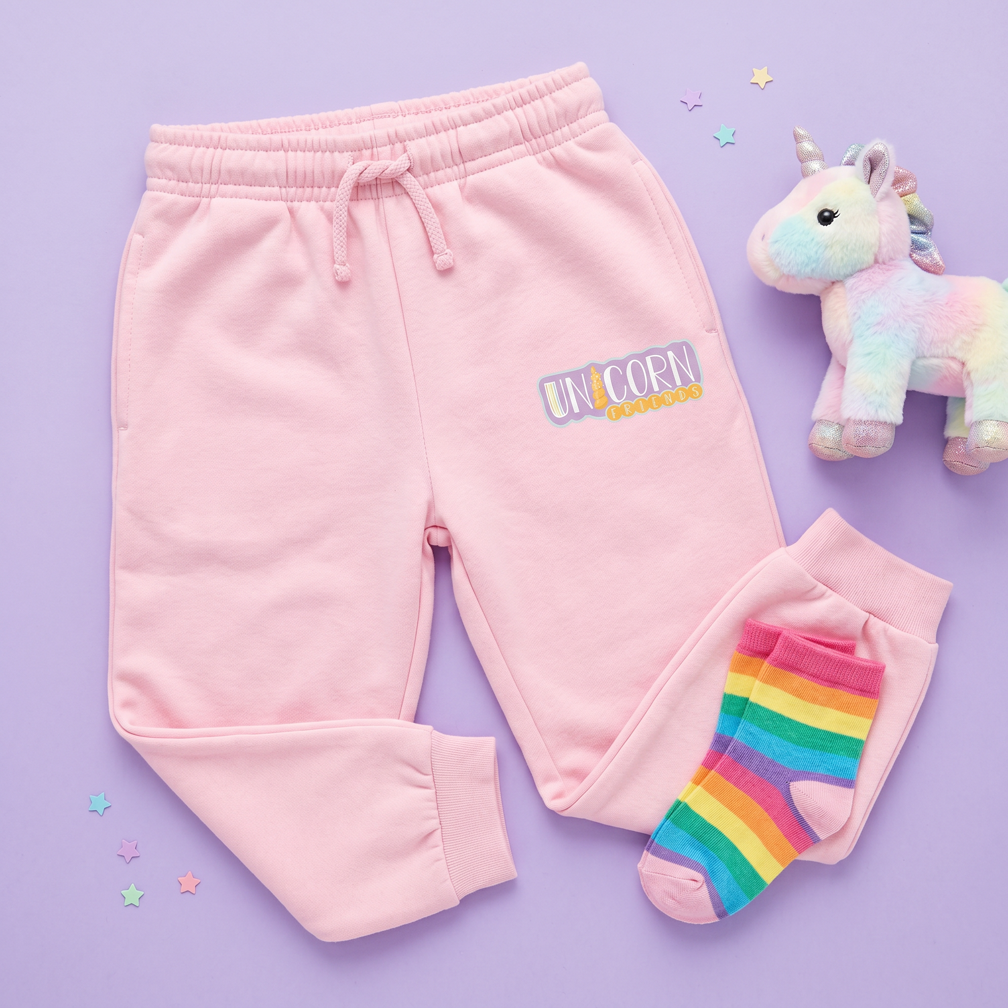 Unicorn Friends Branded Sweatpants