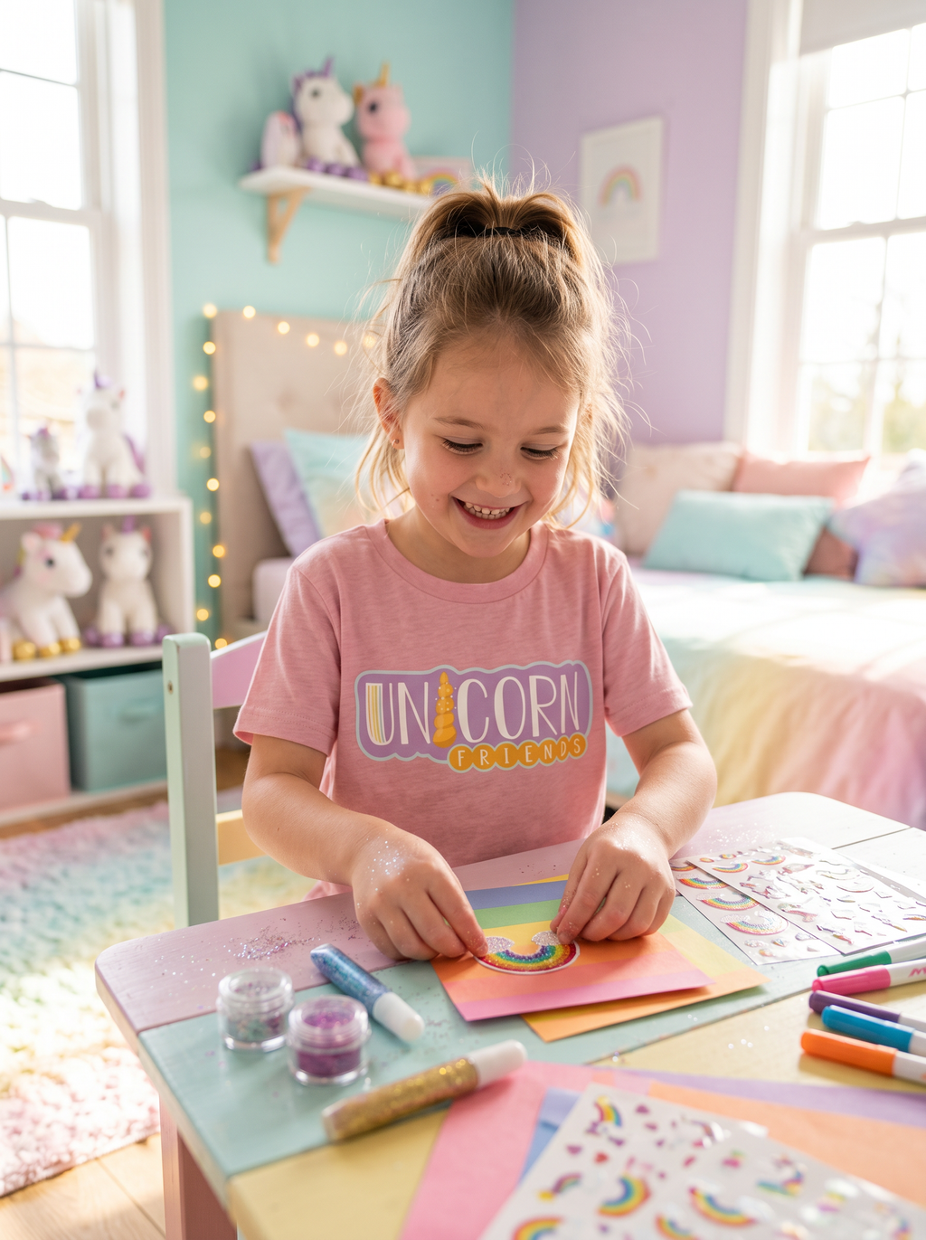 Unicorn Friends Classic Tee